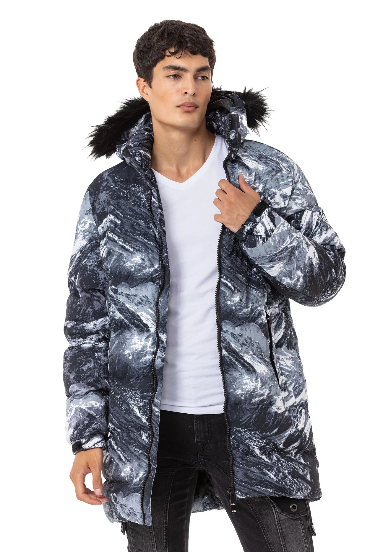 Cipo &amp; Baxx TELFORD men's bomber jacket CM213