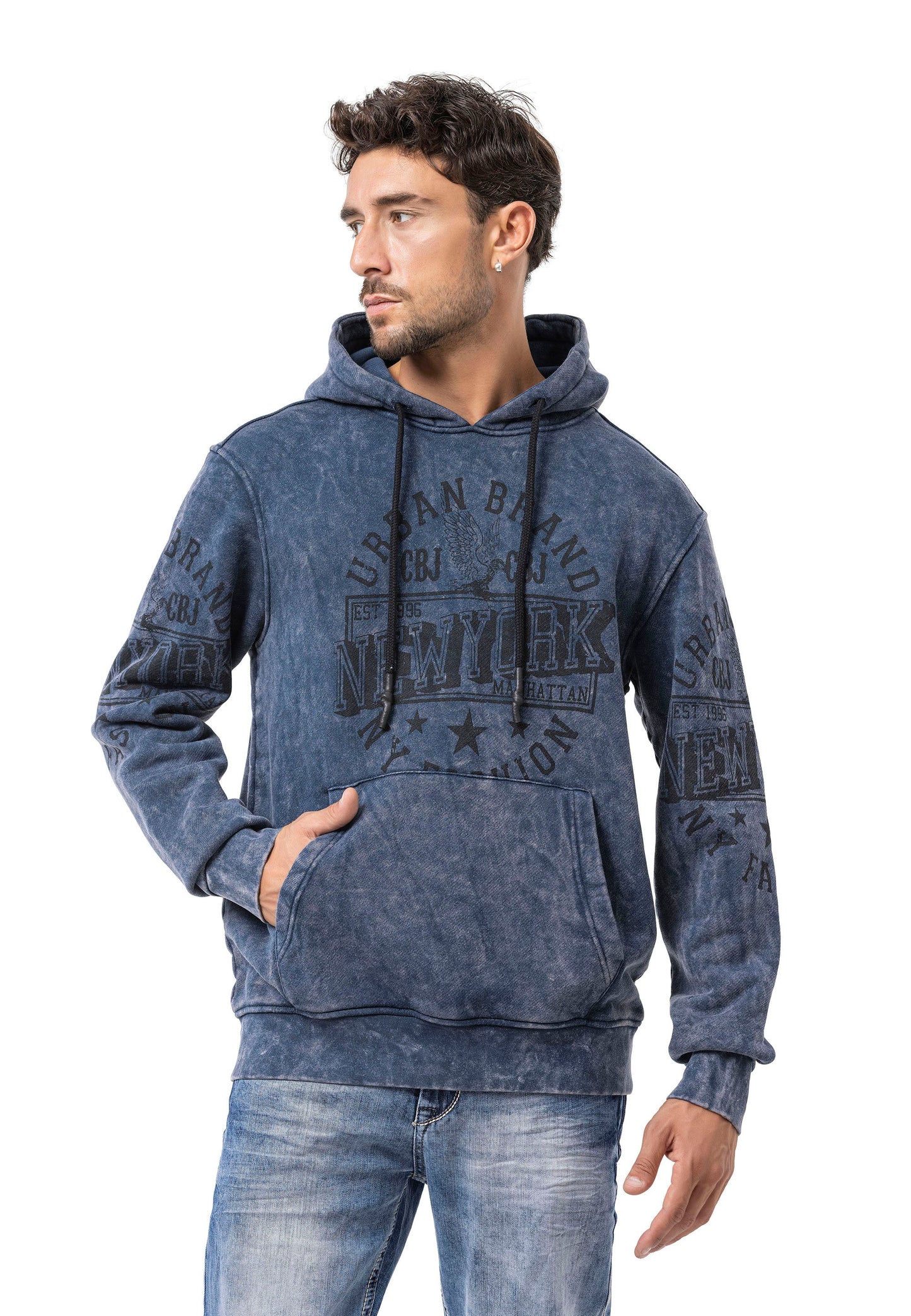 Cipo &amp; Baxx ADELAIDE men's hooded sweatshirt CL559