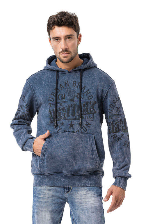 Cipo &amp; Baxx ADELAIDE men's hooded sweatshirt CL559