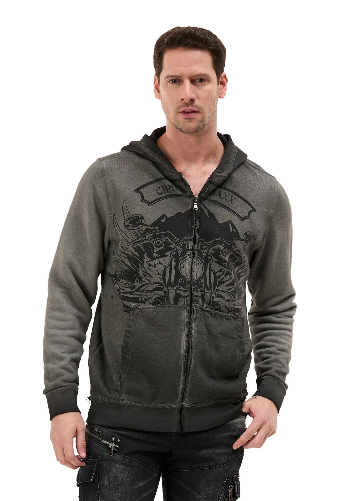 Cipo & Baxx RENOIR Herren Sweatjacke CL602