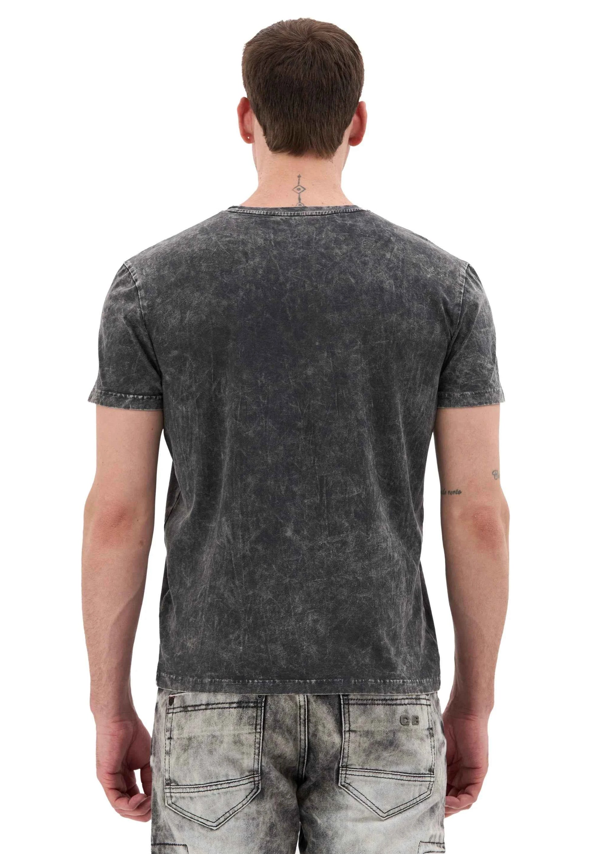 Cipo & Baxx BRAND Herren T-Shirt black CT833