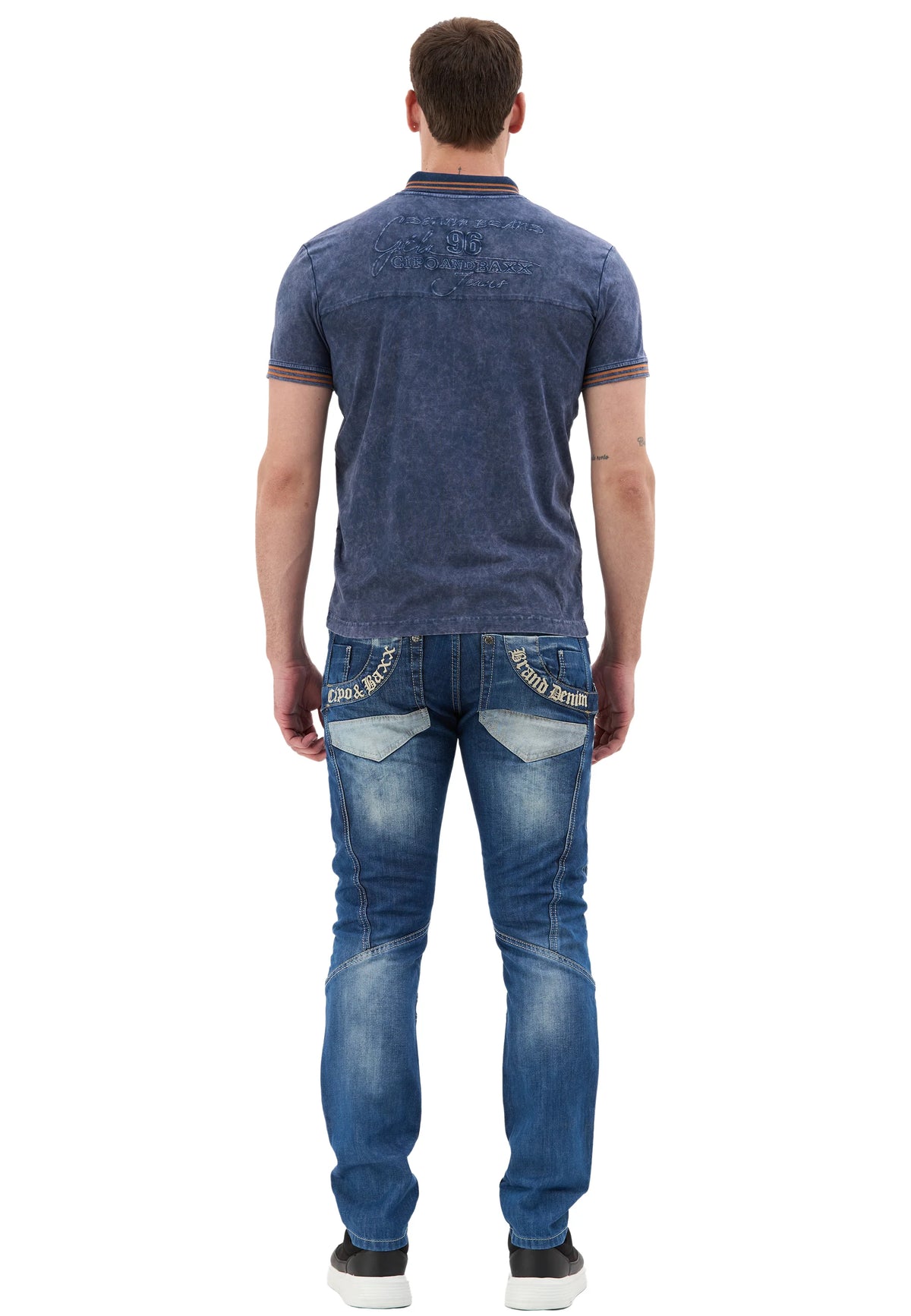 Cipo & Baxx DUSTIN Herren Polo T-Shirt CT582