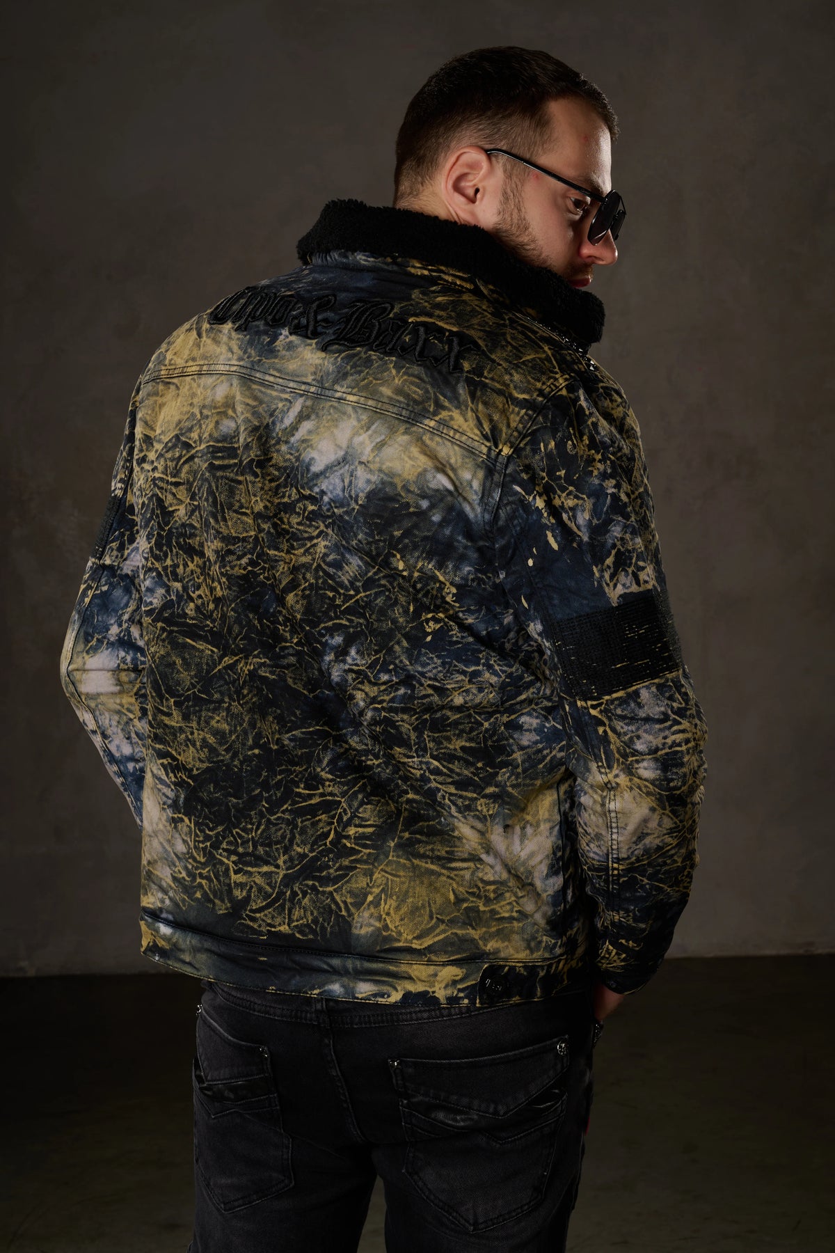 Cipo & Baxx Men's Denim Jacket EVERETT Denim CJ245