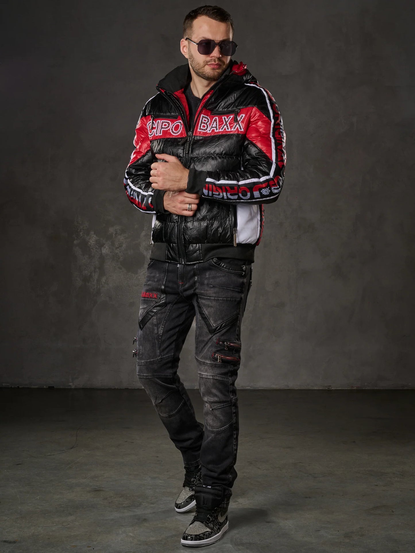 Cipo & Baxx AARON Herren Bomberjacke CJ269 - Persvision