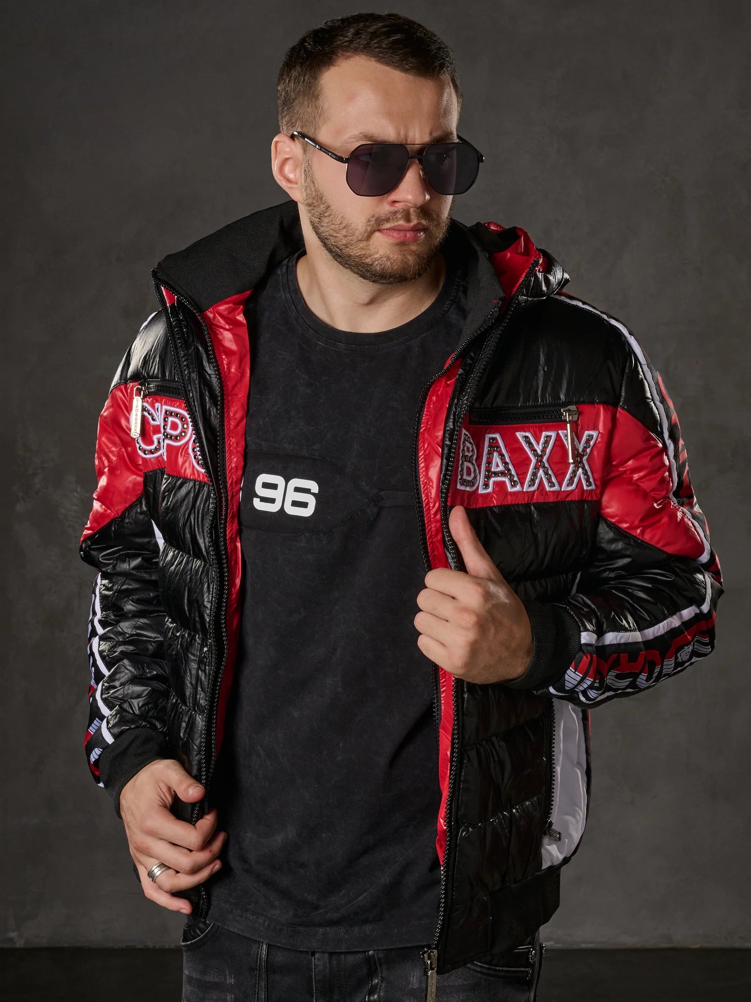 Cipo & Baxx AARON Herren Bomberjacke CJ269 - Persvision