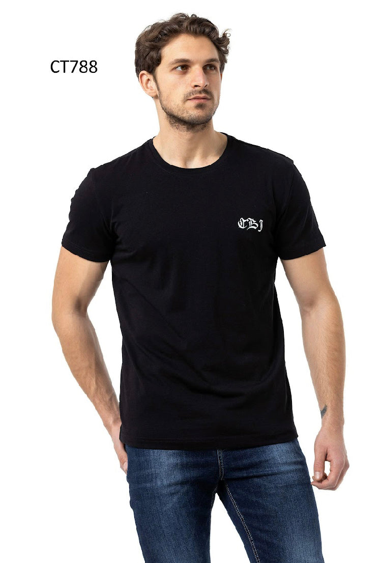 Cipo &amp; Baxx EMPORIA black men's T-shirt CT718