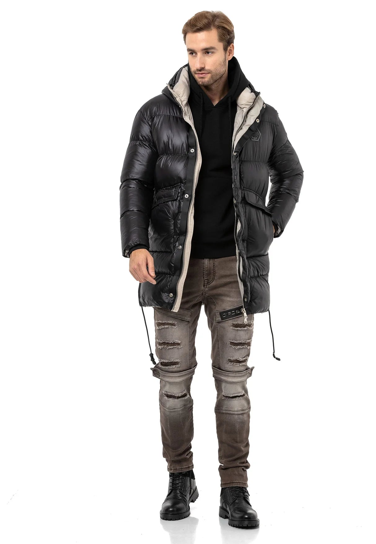 Cipo & Baxx CALVIN Herren Bomberjacke CM219