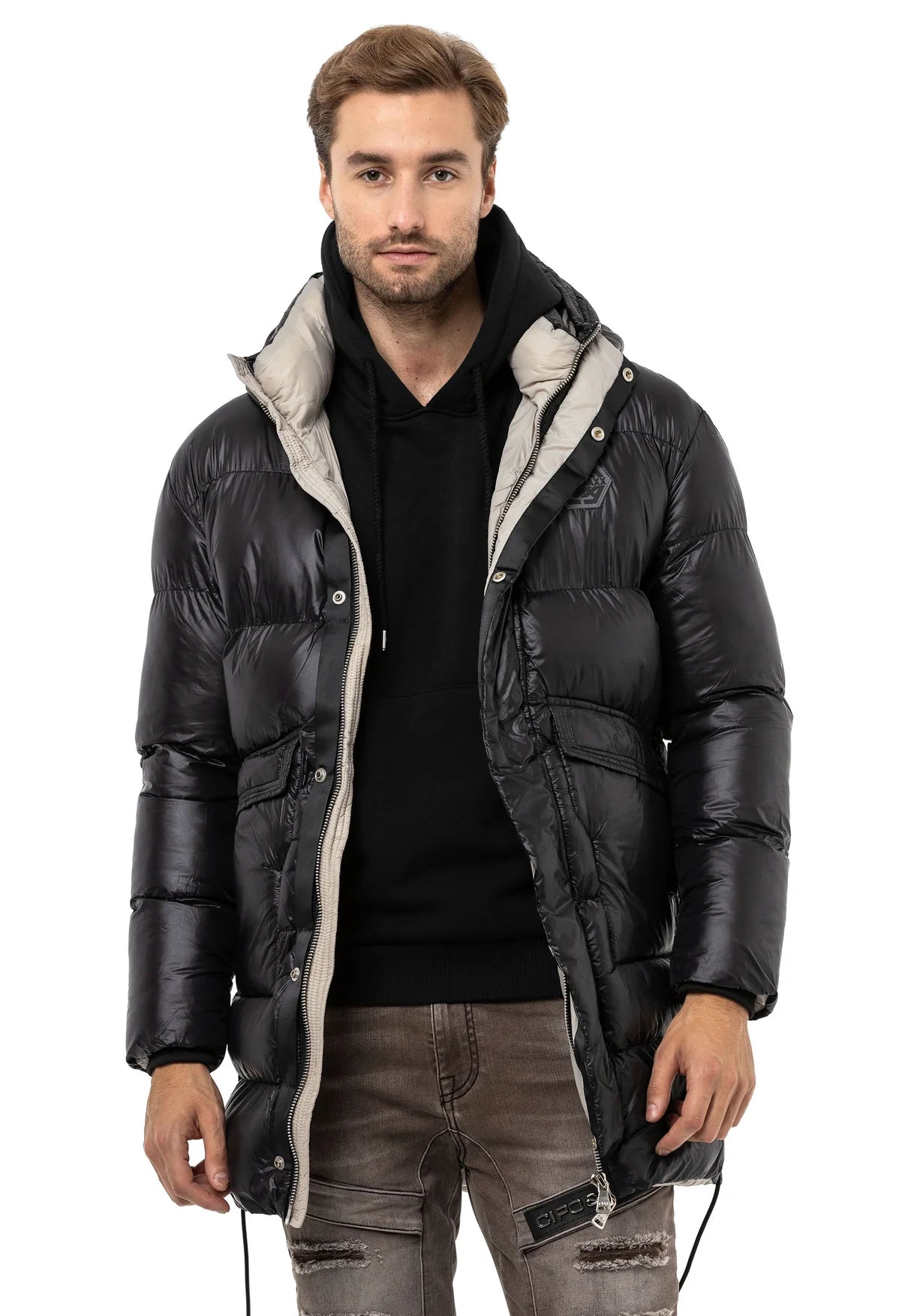 Cipo & Baxx CALVIN Herren Bomberjacke CM219