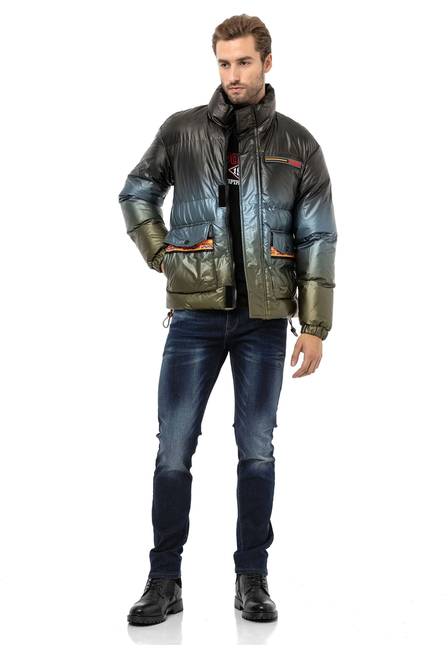 Cipo & Baxx LIONEL Herren Bomberjacke CM221