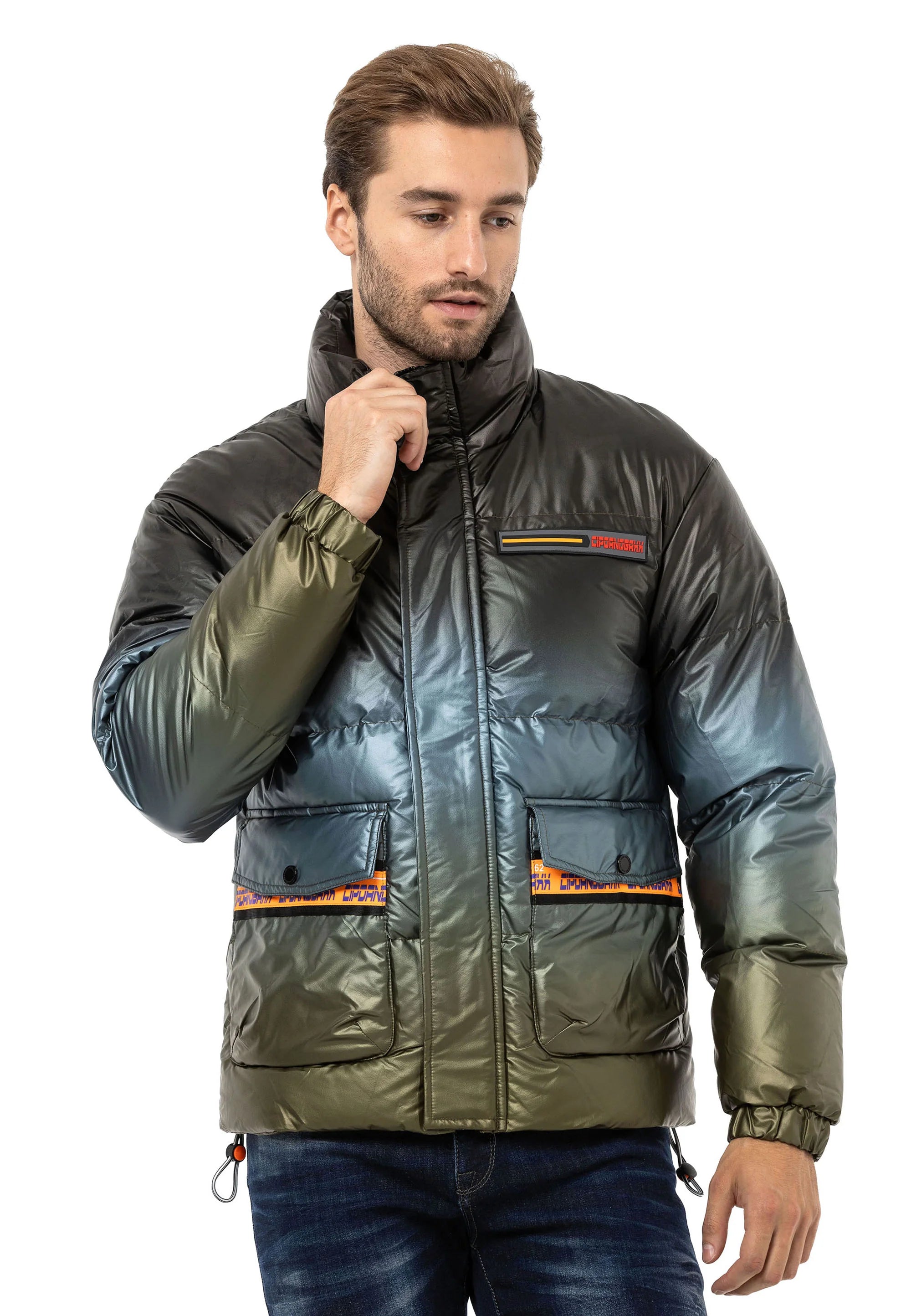 Cipo &amp; Baxx BOW men's bomber jacket CM221