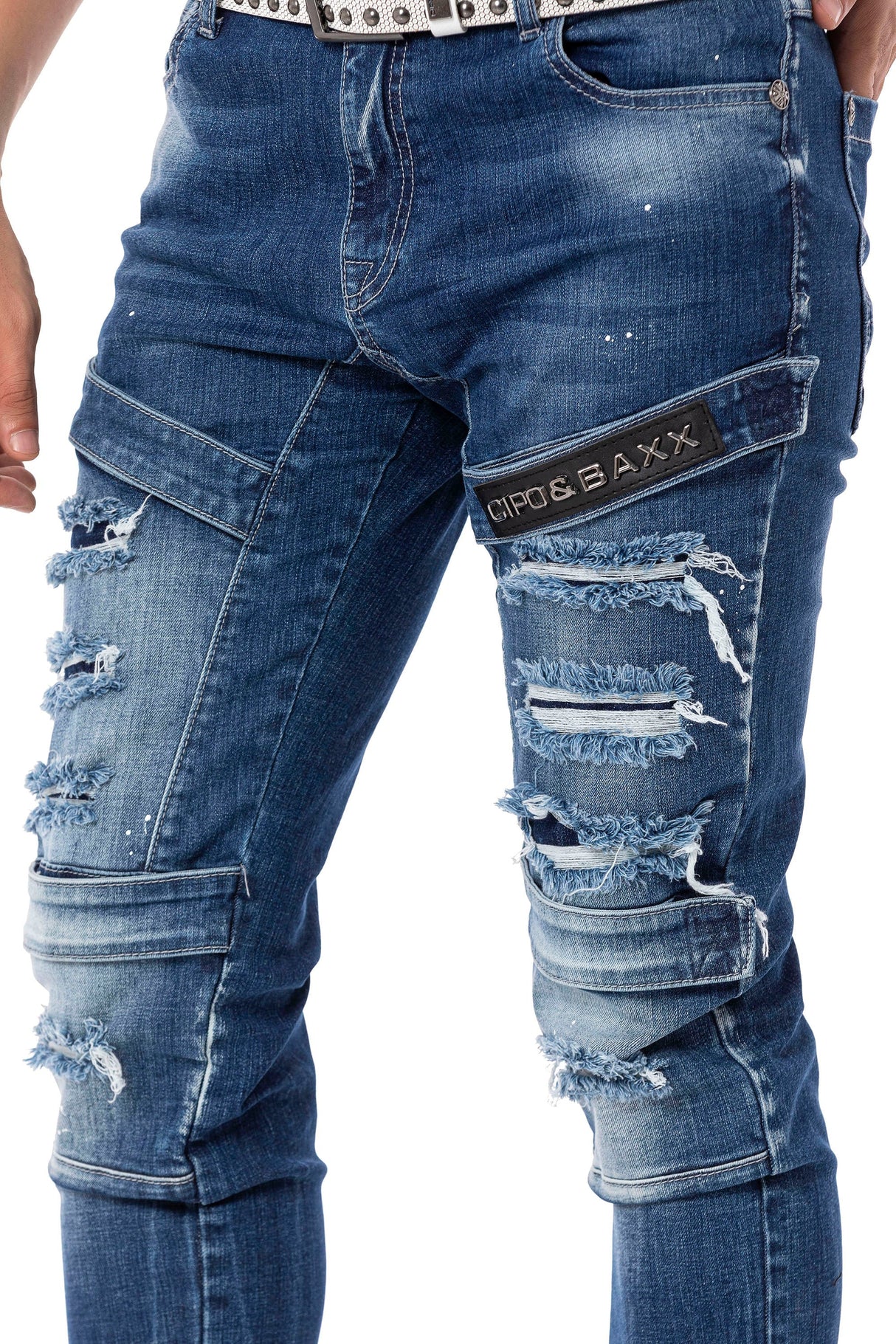 Cipo & Baxx CONNECT Herren Jeans Denim CD555