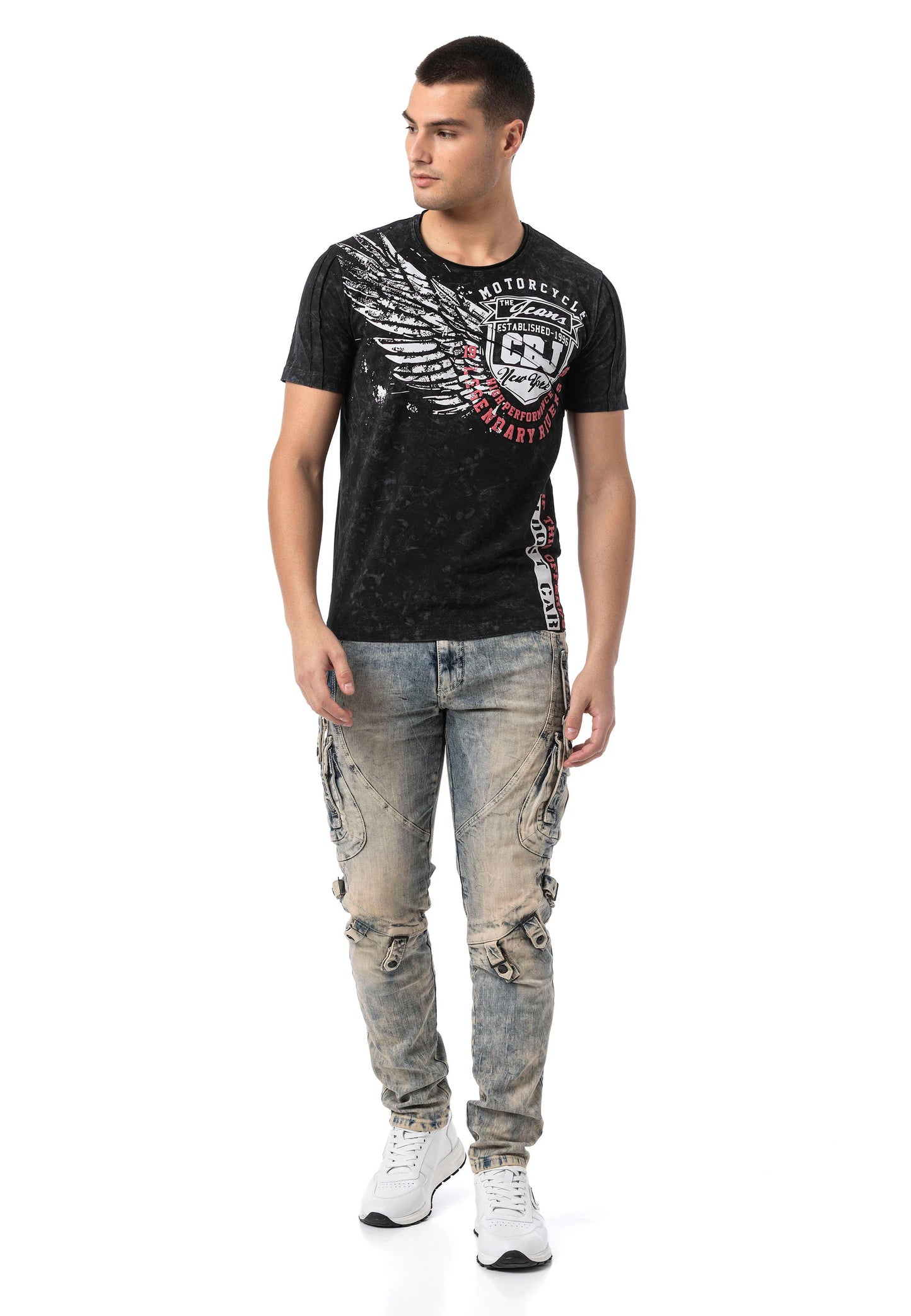 Cipo &amp; Baxx Westport Men's Jeans Denim CD440