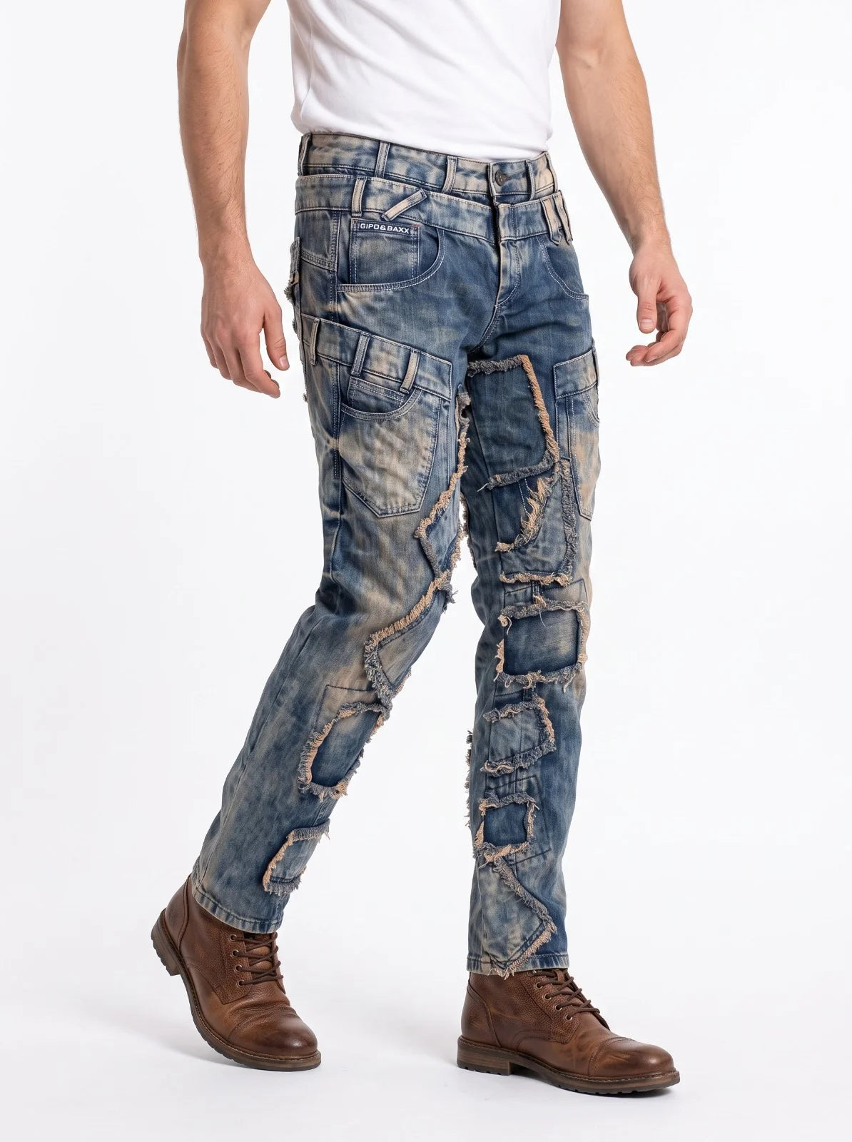 Cipo & Baxx BELIZE Men's Jeans Denim CD912