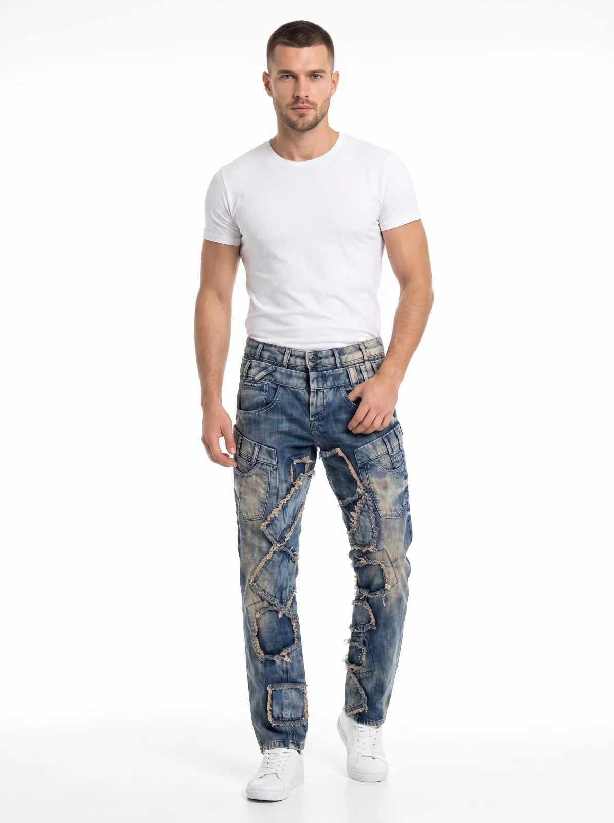 Cipo & Baxx BELIZE Men's Jeans Denim CD912
