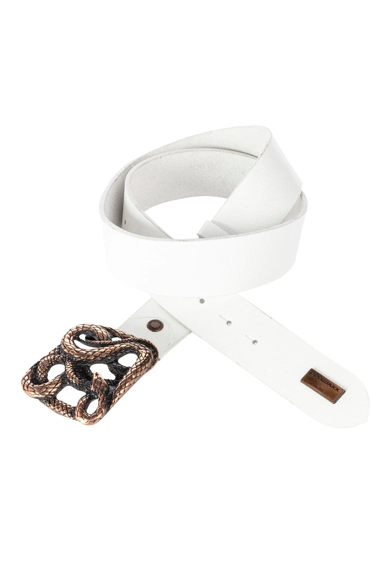 Cipo &amp; Baxx Men's Leather Belt CG184 Black 