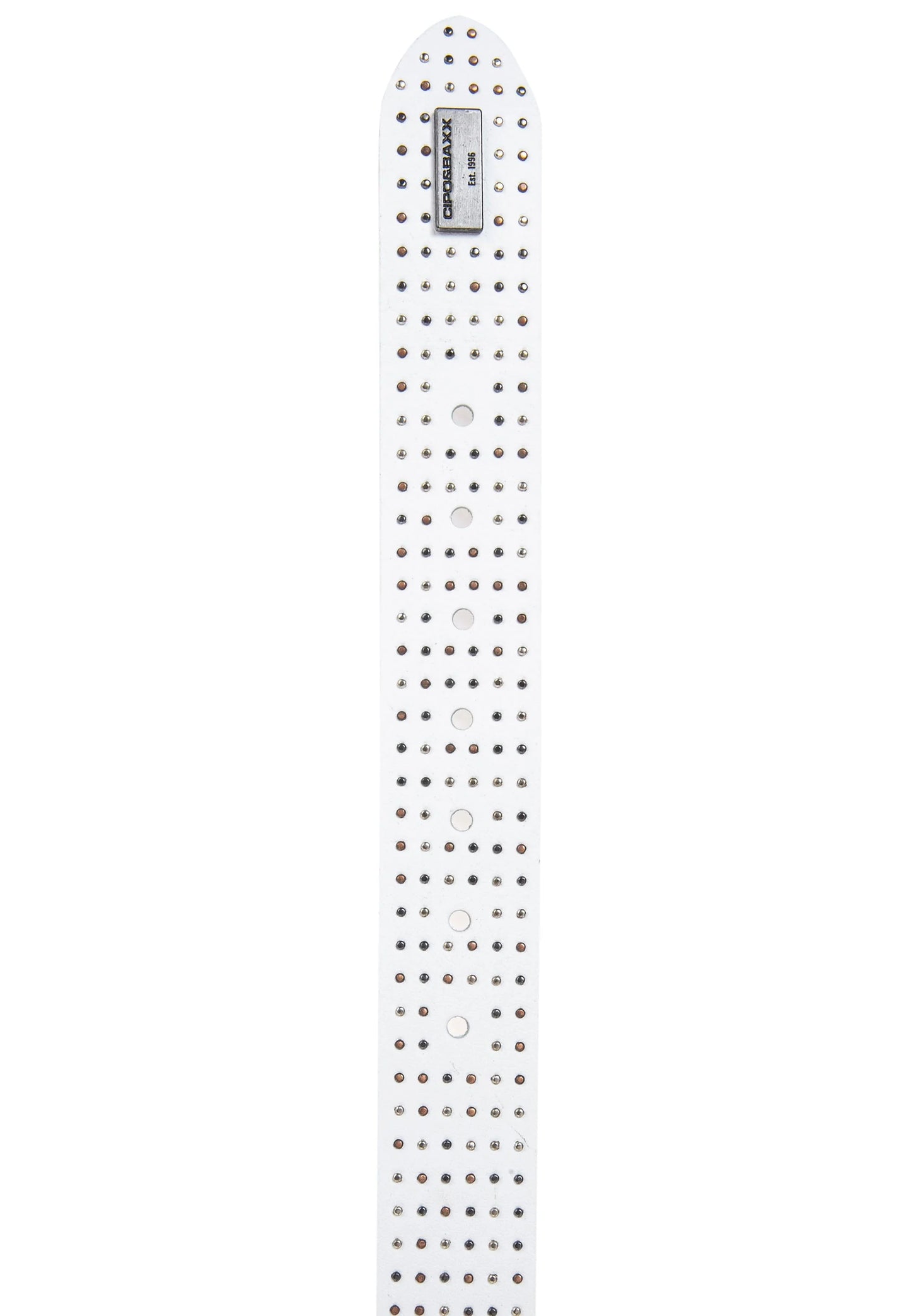 Cipo &amp; Baxx Men's Leather Belt CG174 Black 