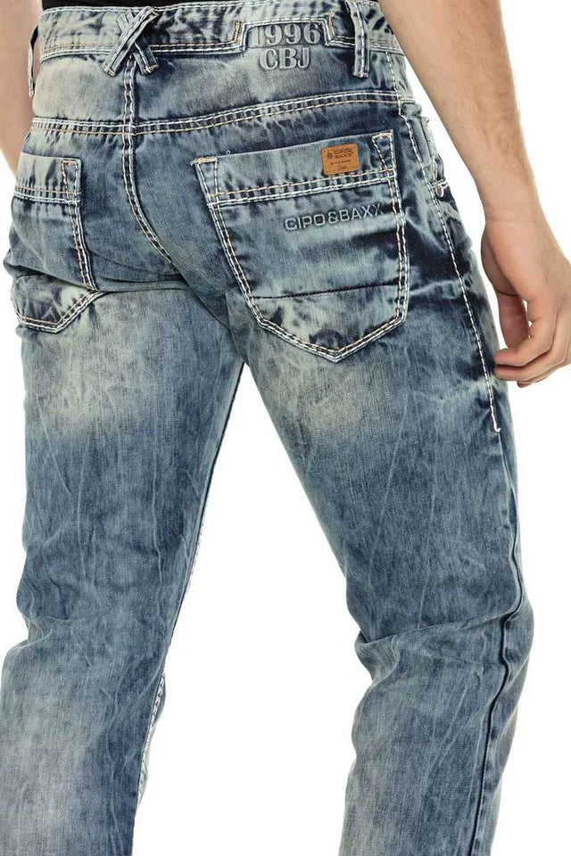 Cipo &amp; Baxx MONTANA men's jeans denim C-1149