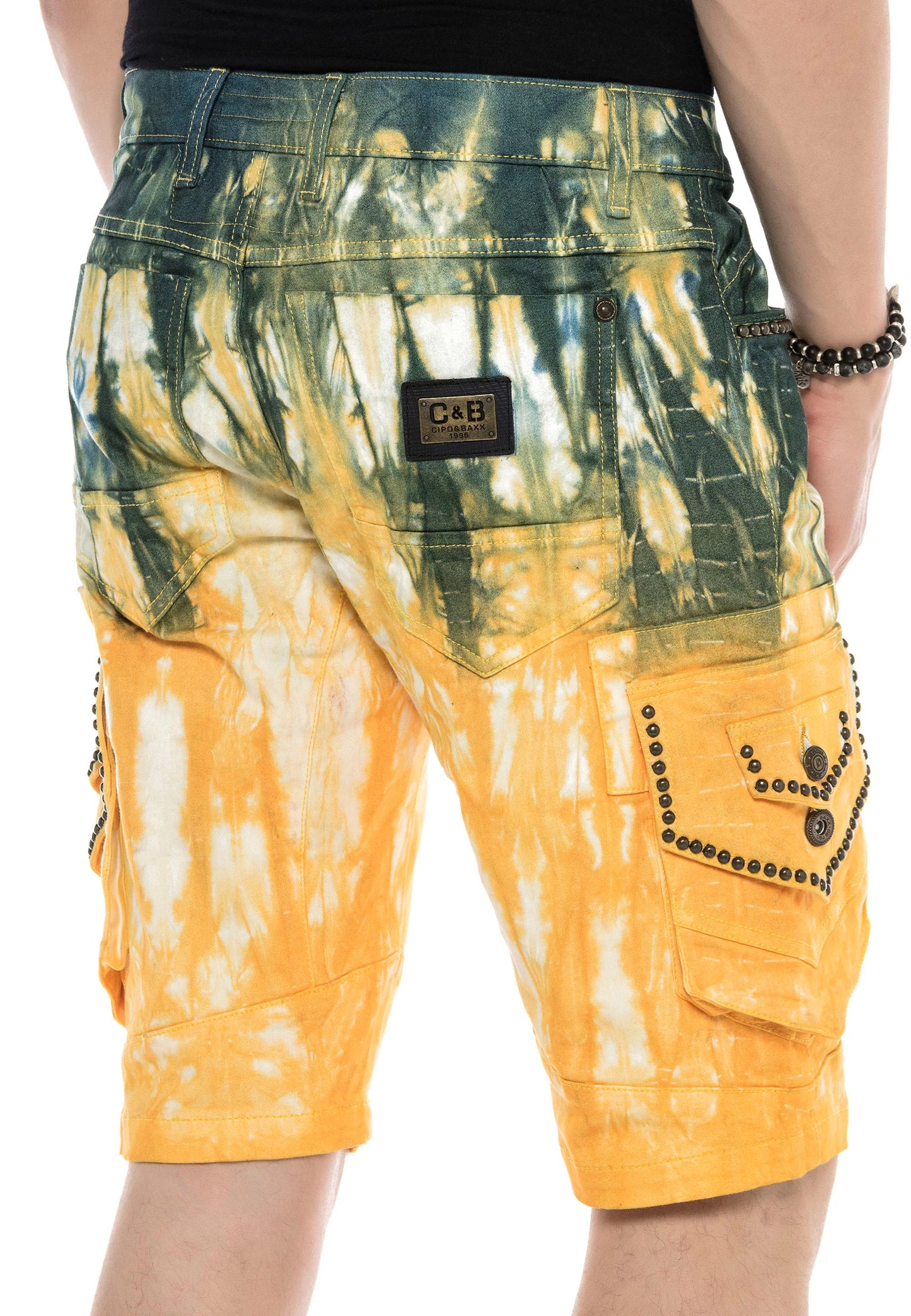 Cipo & Baxx BRAZIL Herren Kurze Jeans Denim CK208