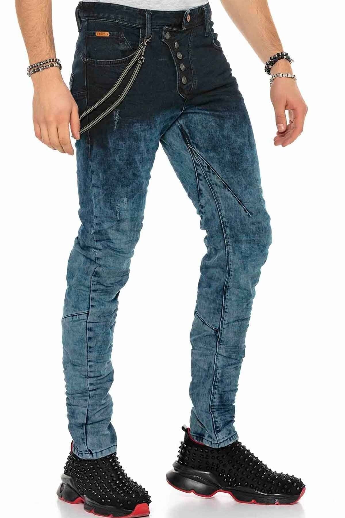 Cipo &amp; Baxx CALGARY Men's Jeans Denim C-0688