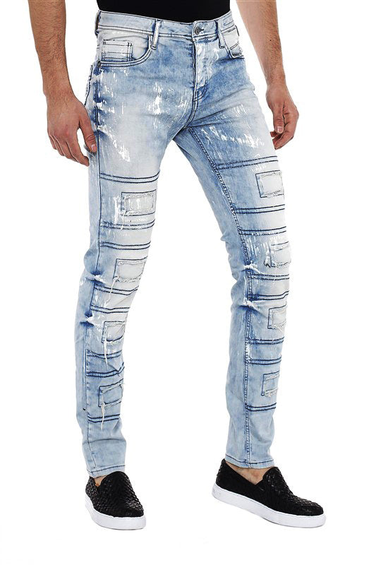 Cipo & Baxx SUNSET Herren Jeans Denim CD228A