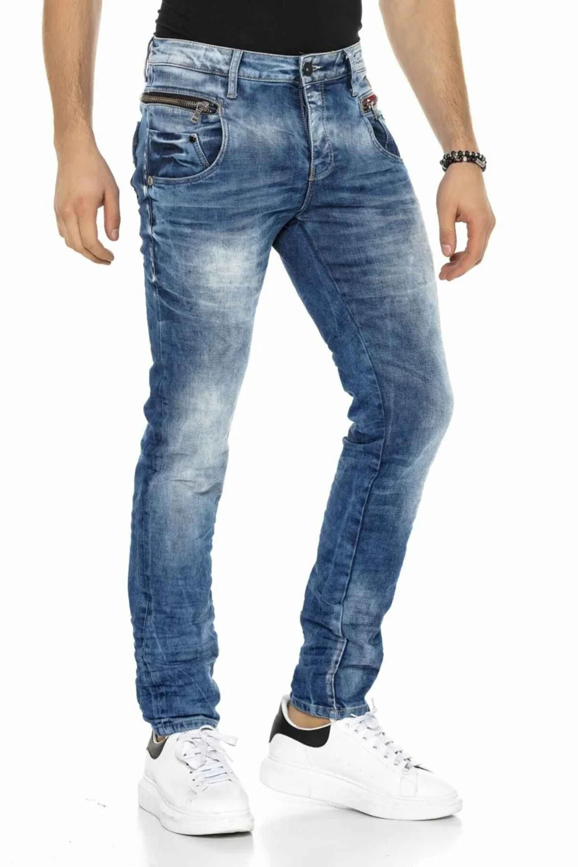 Cipo &amp; Baxx CENA Men's Jeans Denim CD391