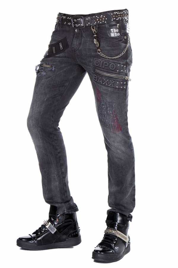 Cipo &amp; Baxx TUSCON Men's Jeans Denim CD396