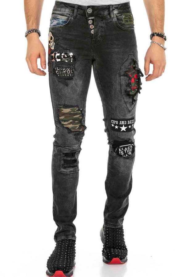 Cipo &amp; Baxx STACK men's jeans CD408