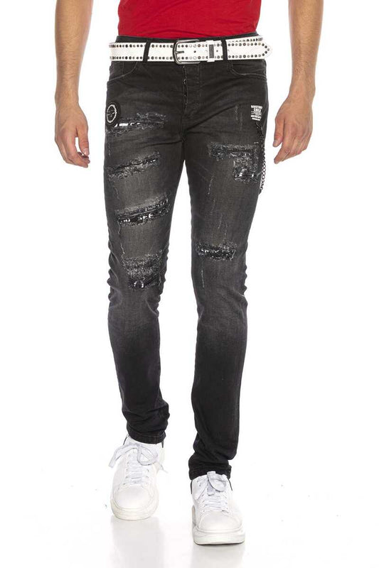 Cipo &amp; Baxx LEEDS Men's Jeans Denim CD417