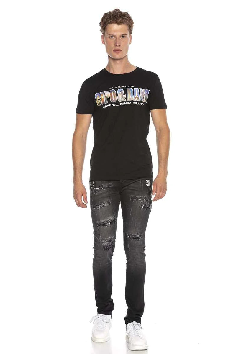 Cipo & Baxx LEEDS Herren Jeans Denim CD417