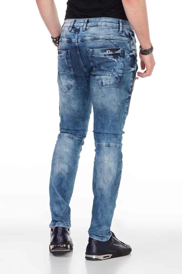 Cipo & Baxx ANUK Herren Jeans Denim CD436