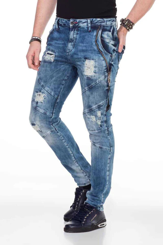 Cipo & Baxx ANUK Herren Jeans Denim CD436