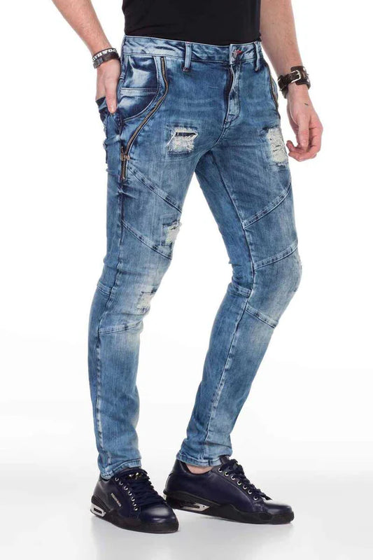 Cipo & Baxx ANUK Herren Jeans Denim CD436