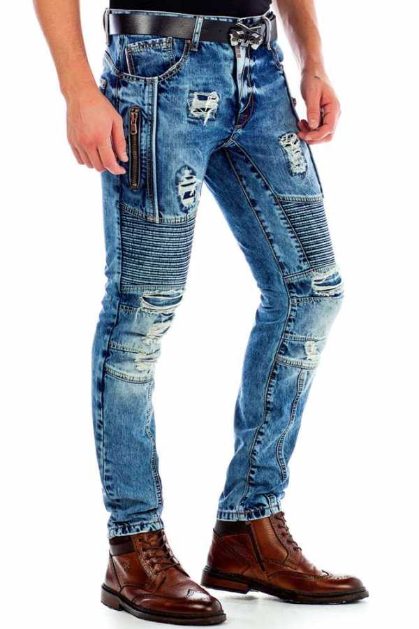 Cipo &amp; Baxx RISE Men's Jeans Denim CD464