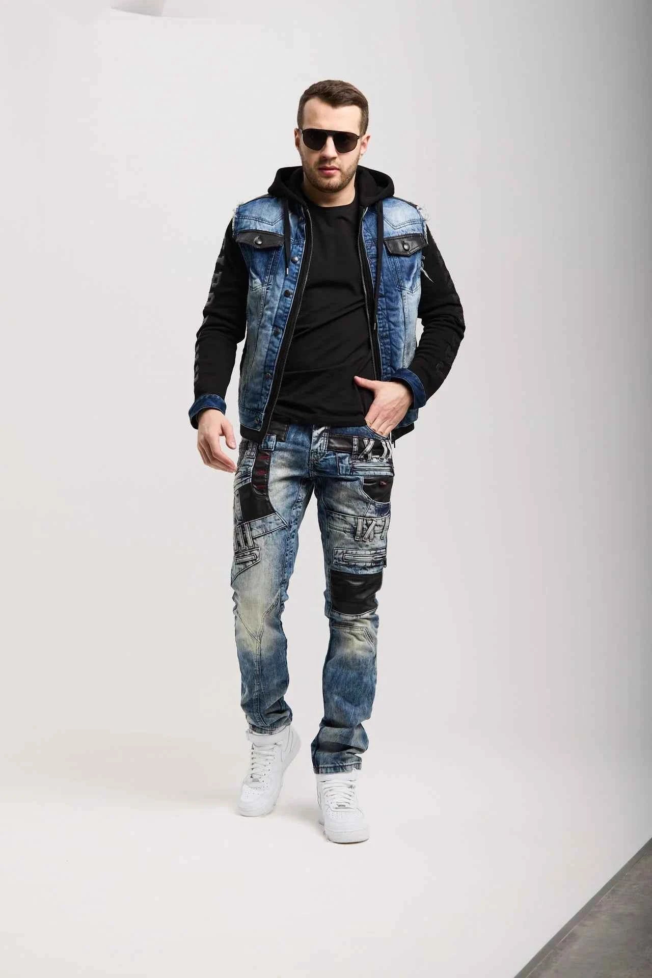 Cipo & Baxx MATRIX Herren Jeans Denim CD482
