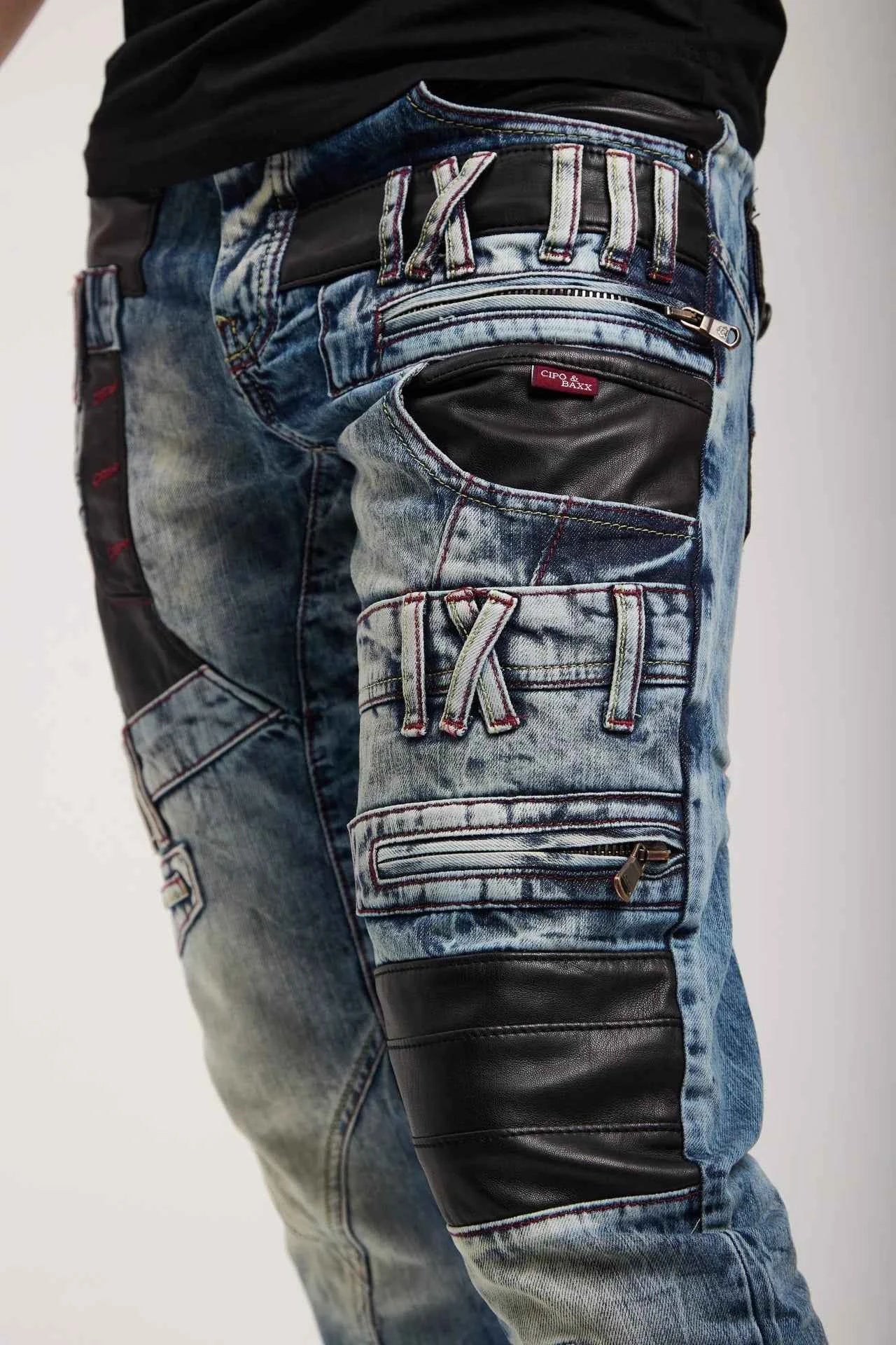 Cipo & Baxx MATRIX Herren Jeans Denim CD482