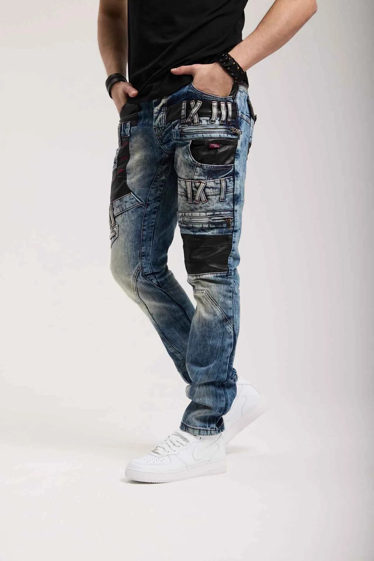 Cipo & Baxx MATRIX Herren Jeans Denim CD482