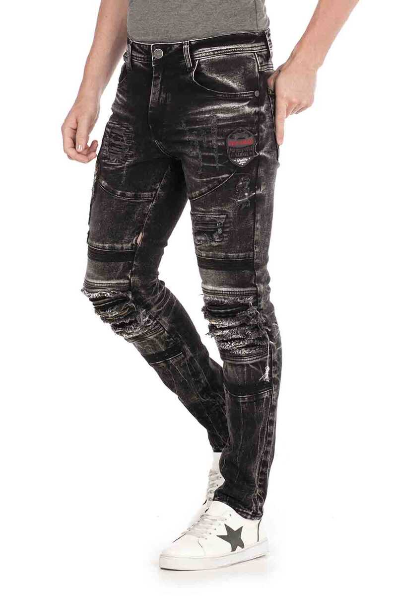 Cipo &amp; Baxx SAVAGE men's jeans denim CD486