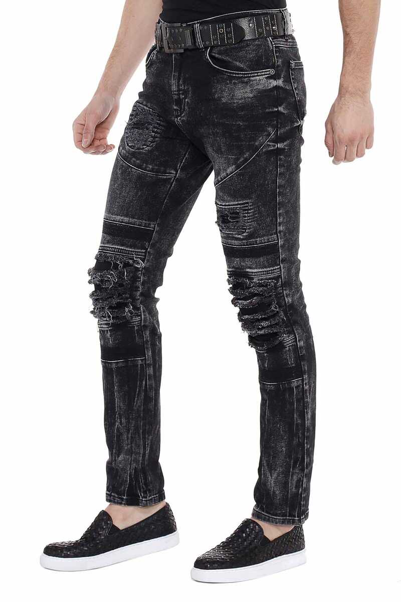 Cipo &amp; Baxx STARFIELD men's jeans denim CD486A