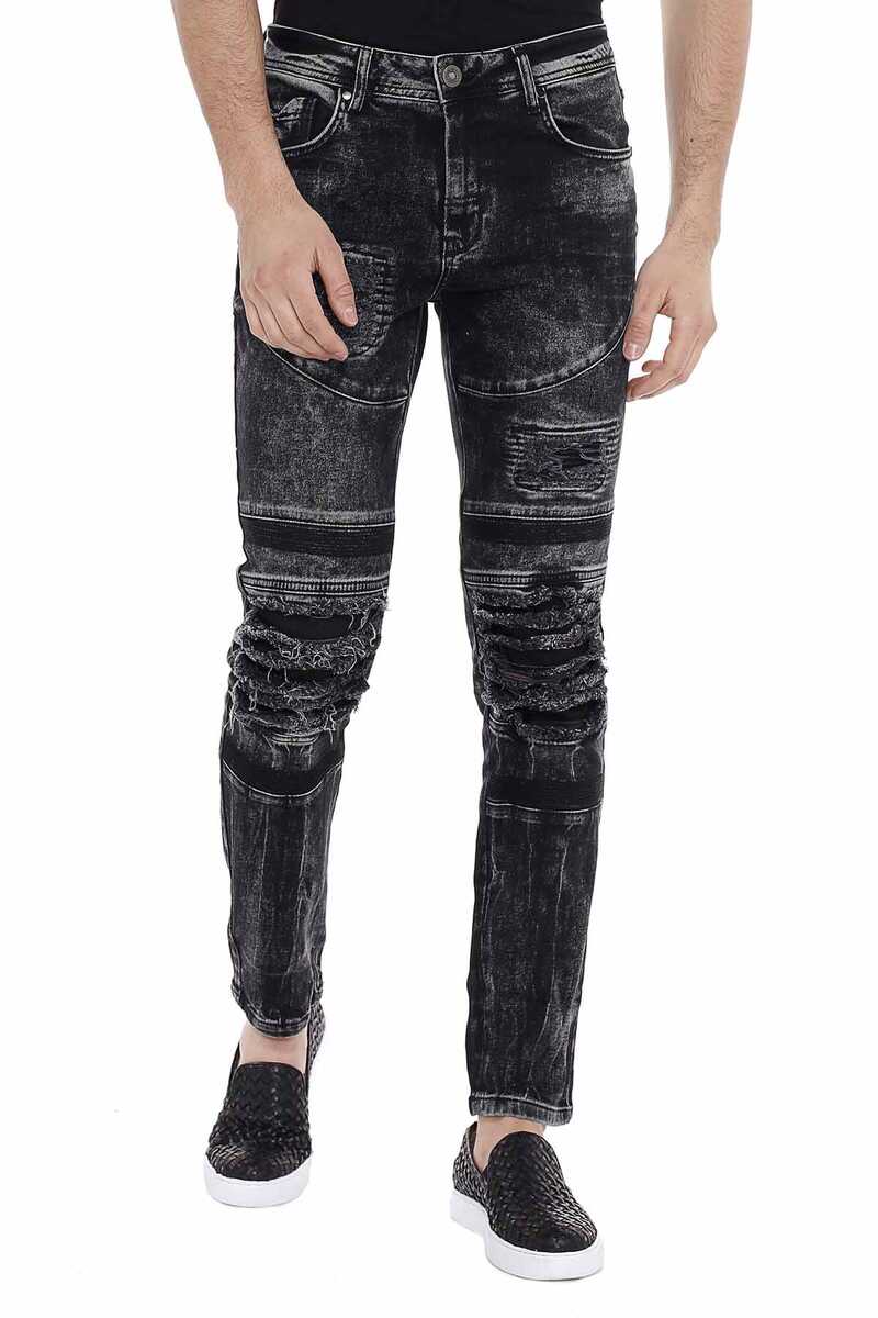 Cipo &amp; Baxx STARFIELD men's jeans denim CD486A