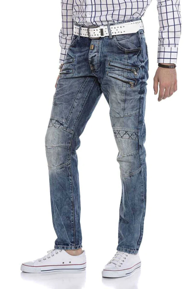 Cipo &amp; Baxx TIAGO men's jeans denim CD510