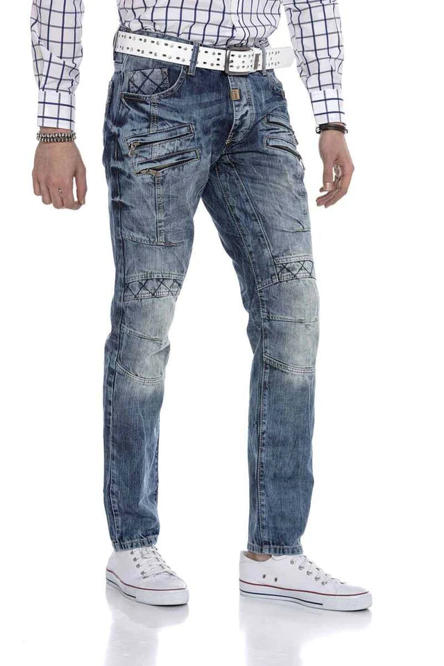 Cipo &amp; Baxx TIAGO men's jeans denim CD510