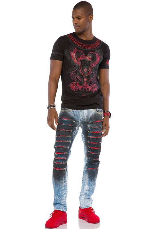 Cipo & Baxx CORTEZ Herren Jeans Denim CD526