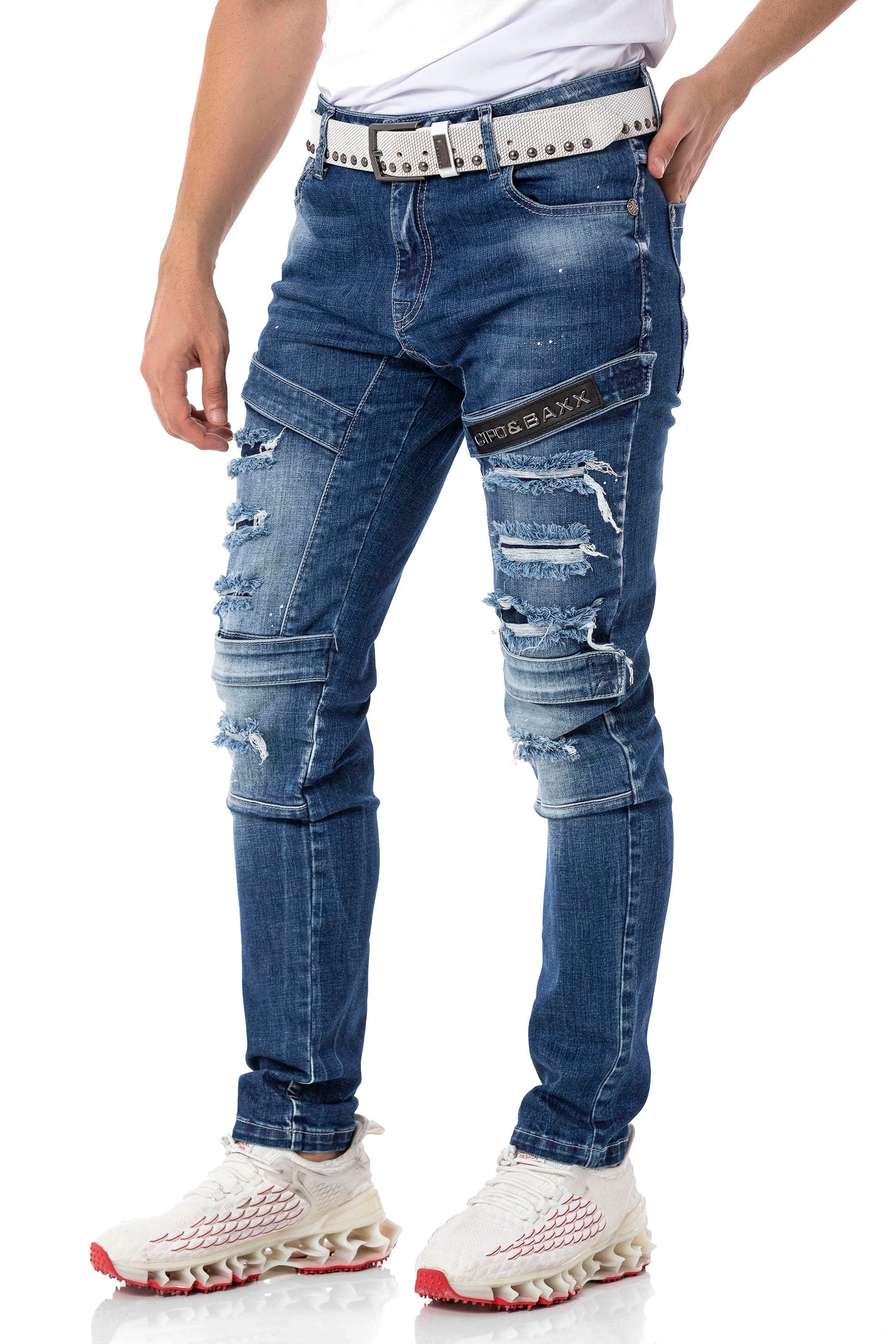 Cipo & Baxx CONNECT Herren Jeans Denim CD555