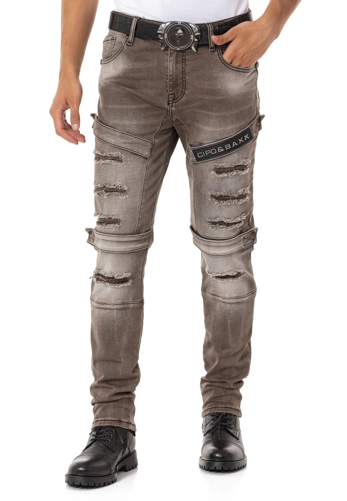 Cipo &amp; Baxx SNIPER Men's Jeans Denim CD555