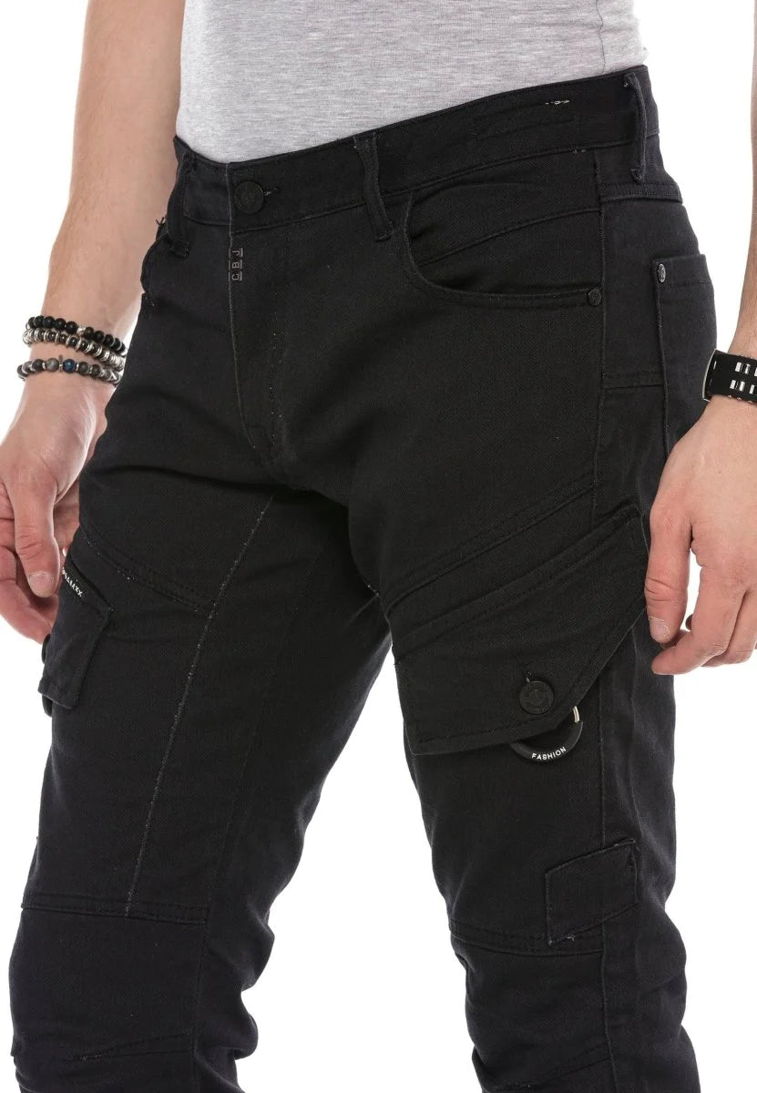 Cipo & Baxx ALECIO Herren Cargo Jeans CD566