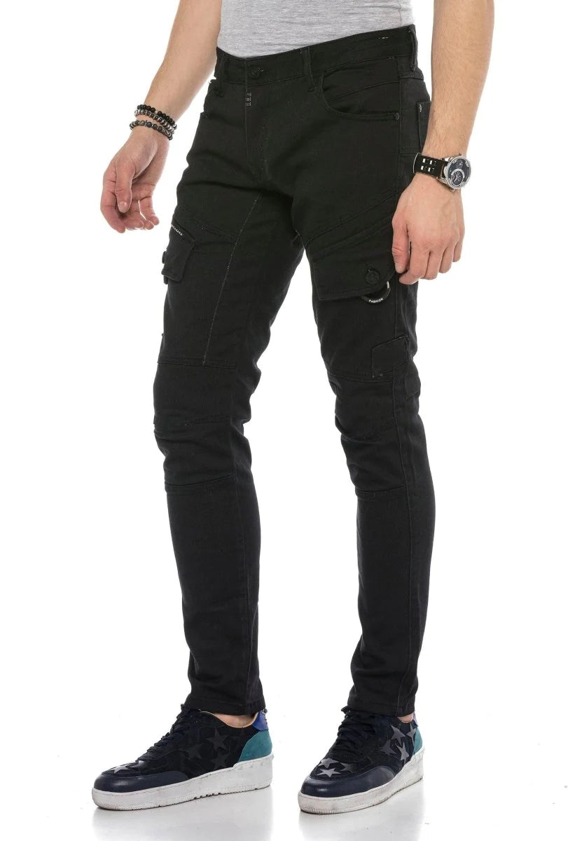 Cipo & Baxx ALECIO Herren Cargo Jeans CD566