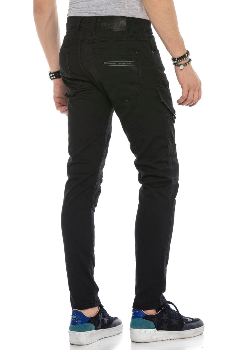 Cipo & Baxx ALECIO Herren Cargo Jeans CD566