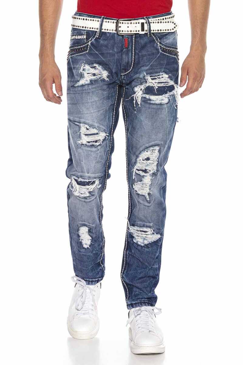 Cipo &amp; Baxx DANTE Men's Jeans Denim CD644