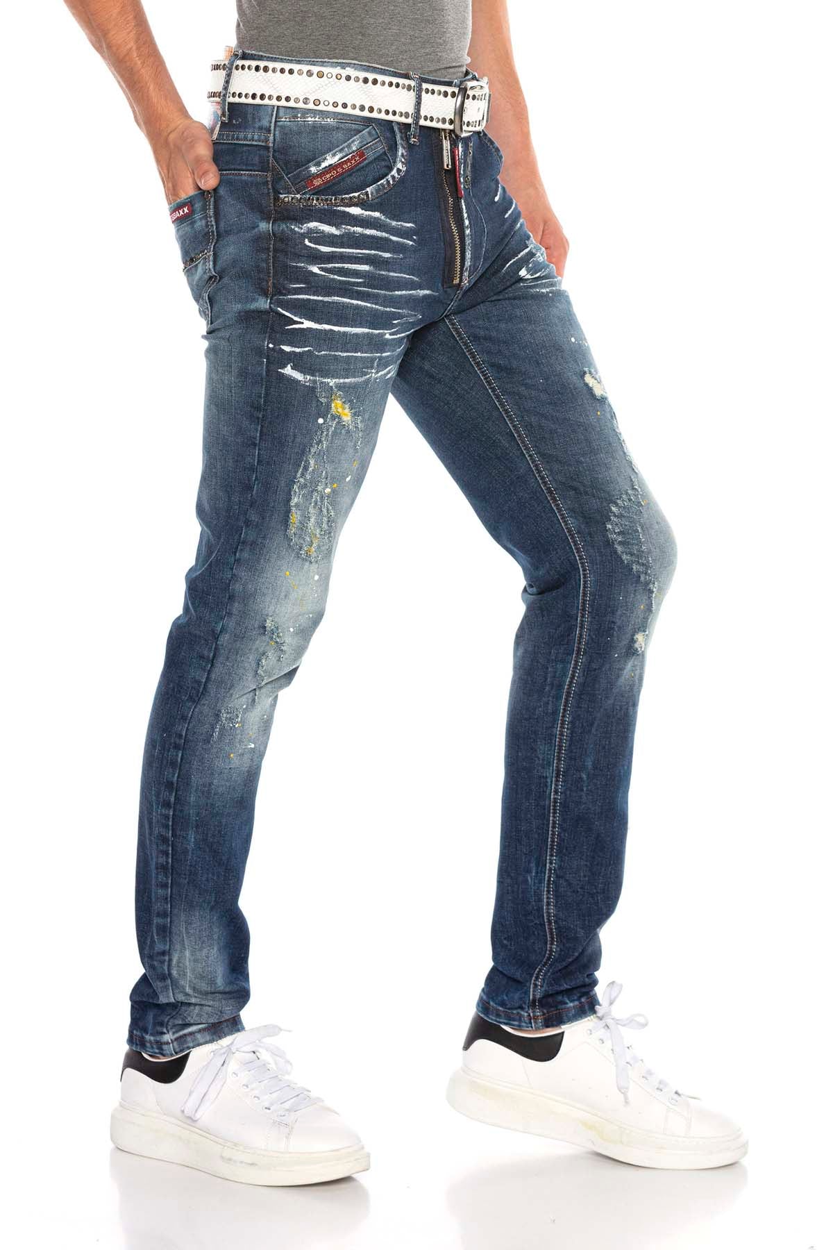 Cipo &amp; Baxx ETERNAL men's jeans denim CD658