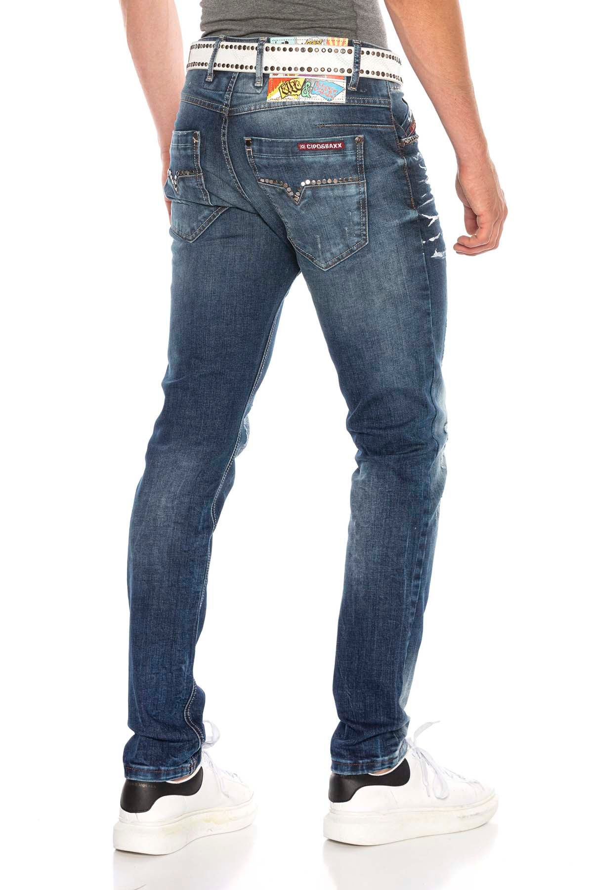 Cipo &amp; Baxx ETERNAL men's jeans denim CD658